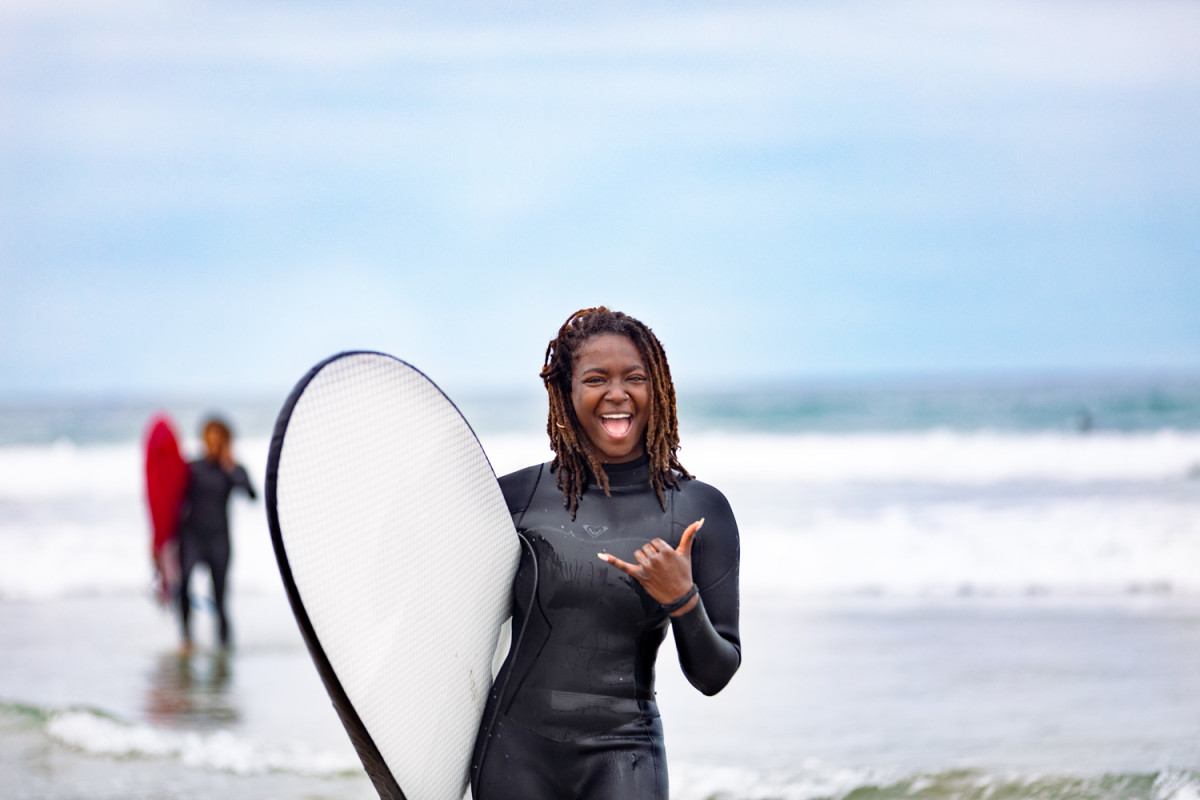 Black surfers find rejuvenation at 'A Great Day in the Stoke' - Los Angeles  Times