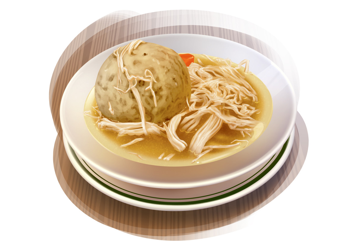 Matzo Ball Soup for 4 by Brent’s Deli | Goldbelly