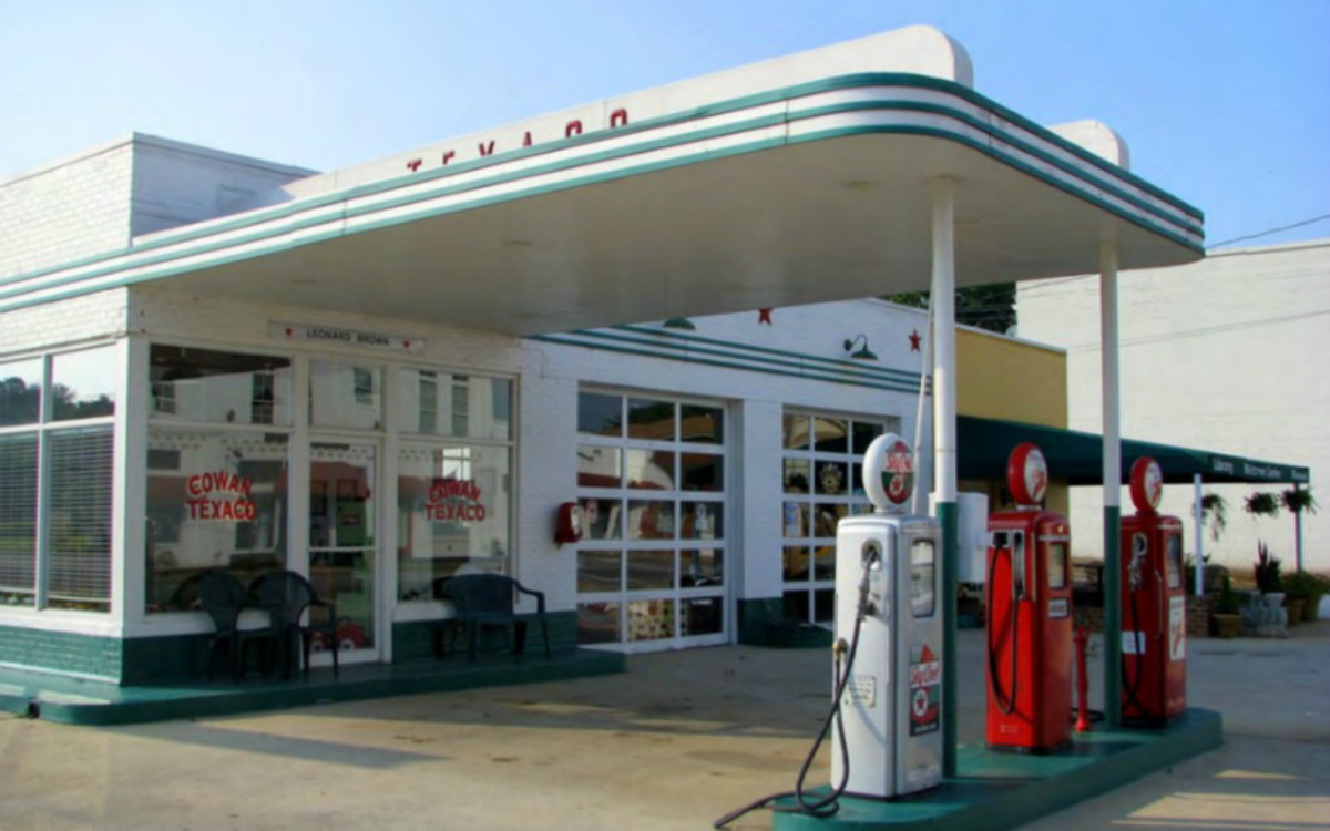 old gas stations