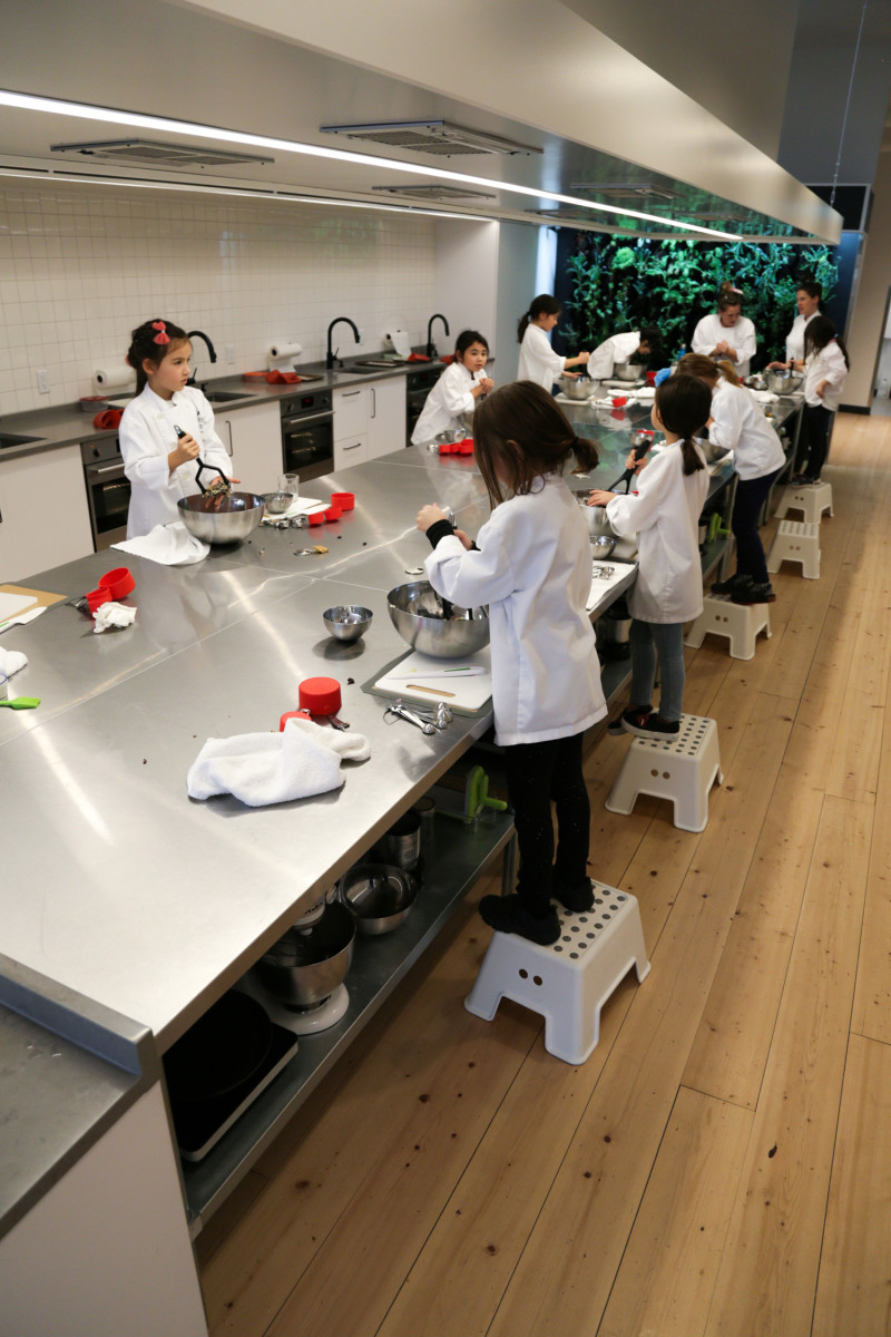 Little Kitchen Academy teaches children from ages 3 to 18 about