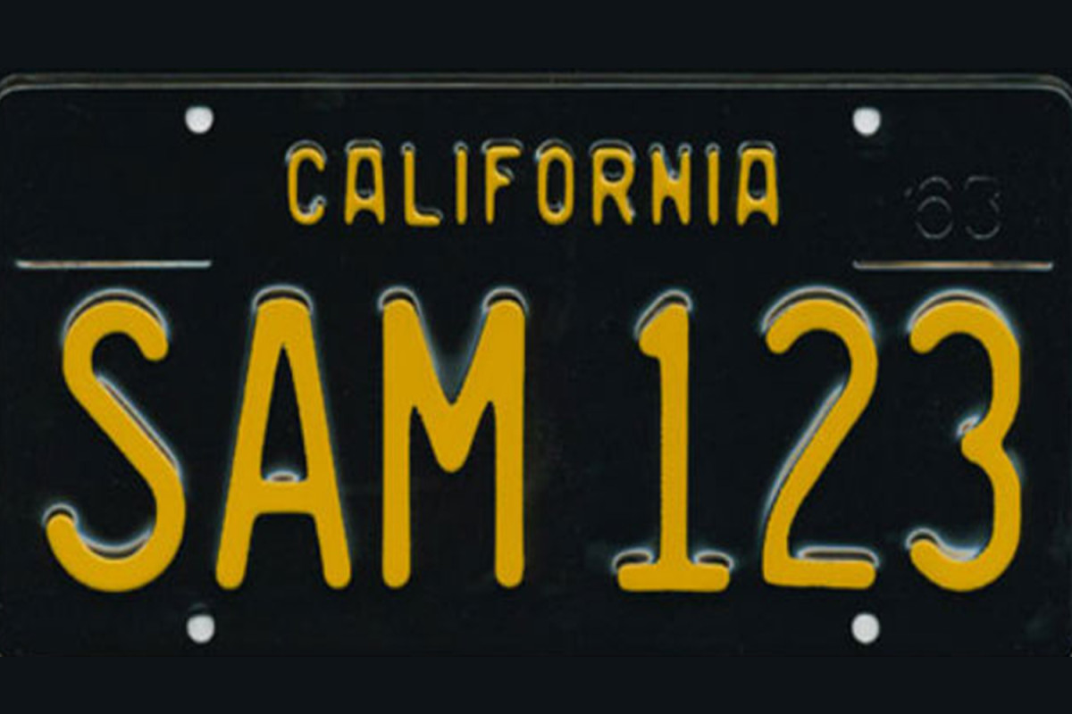 Shop Reflective California Car License Plates