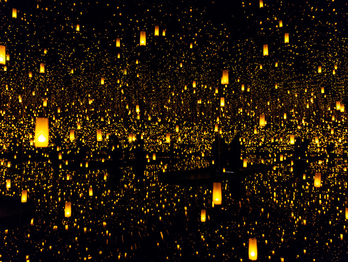 FIRST LOOK: Pics from the Broad's New Insanely Popular Yayoi Kusama ...