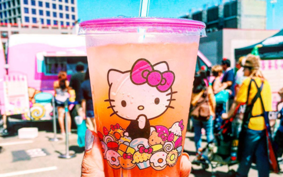 Say hello to the adorable Hello Kitty in Los Angeles