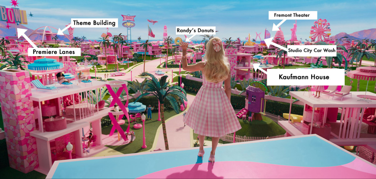 barbie tour locations