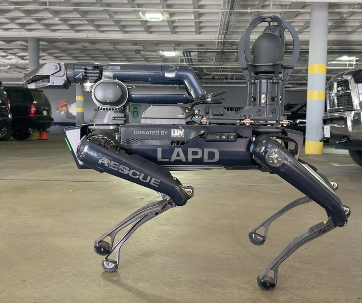 Good Dog? Meet Spot, LAPD’s New Robot Quadruped - LAmag