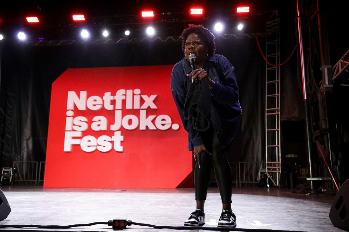 Leslie Jones at Netflix is a Joke