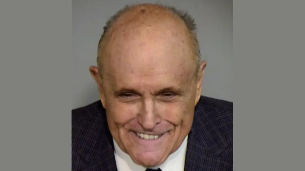 Rudy Giuliani’s Arizona Mugshot Released LAmag